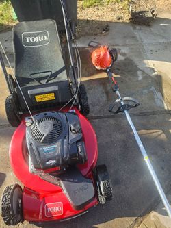 Lawn mower/weed eater