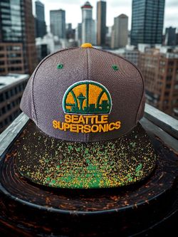 Seattle SuperSonics Mitchell And Ness Hat Snapback