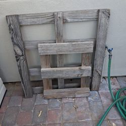 Two Pallets, One Large, One Small