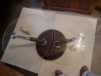 Vintage Coffee Glass Table 