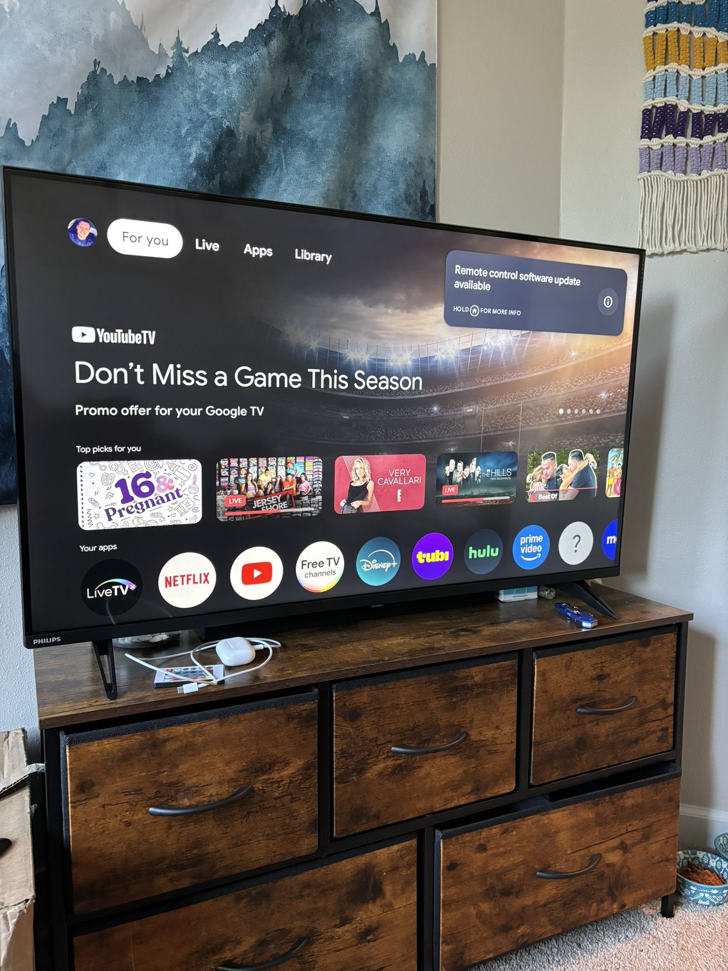 43” Philips Smart TV