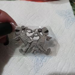 BRAND NEW LIGHT WEIGHT MUMMY EARRINGS