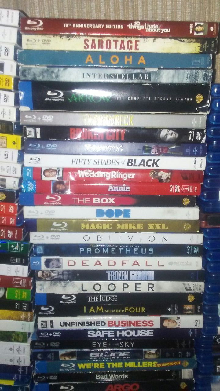 BLU-RAY'S Misc titles - Most newer and watched only once