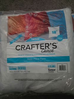Crafters pillow form