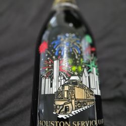 VERY RARE UNION PACIFIC WINE BOTTLE