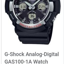 Casio Gshock GAS-100