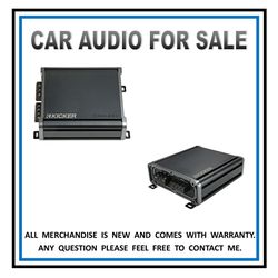 Kicker cxa400.1 mono amplifier