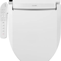 Brondell LE89 Swash Electronic Bidet Seat LE89, Fits Elongated Toilets, White – Side Arm Control