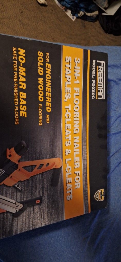 Flooring Nailer And Mallet