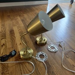 Two Wall Lamps ($18 Both) 