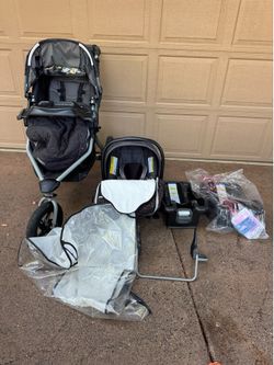 Bob stroller and Graco car seat