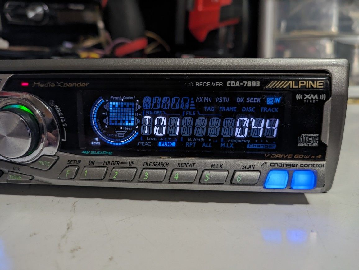Old School Alpine Car Stereo for Sale in Escondido, CA - OfferUp