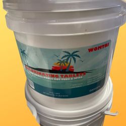 New, 10 lbs. of 1-inch Chlorine Tablets for Swimming Pools