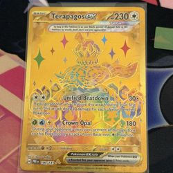 Terapagos EX 180/131 SV Prismatic Evolutions Holo Rare Pokémon Card NM/M