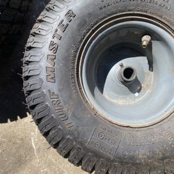2 New 15x6.00-6 Front Riding Mower Tires 