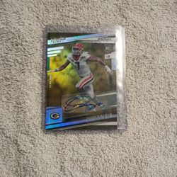 Quay Walker Prestige 2022 Extra Points Rookie Card With Signature