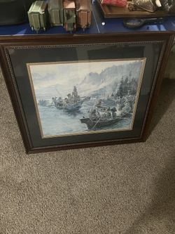 Lewis and Clark on the Lower Columbia" by American artist Charles Marion Russell