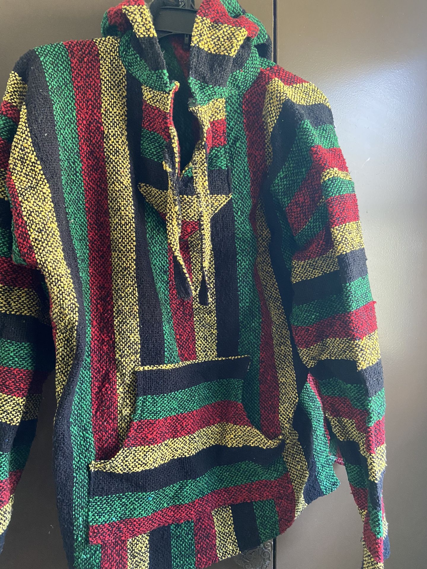 Sweater Mexican Poncho Jerga Warm
