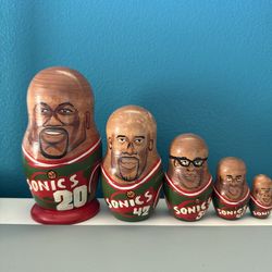 Seattle SuperSonics Russian nesting dolls