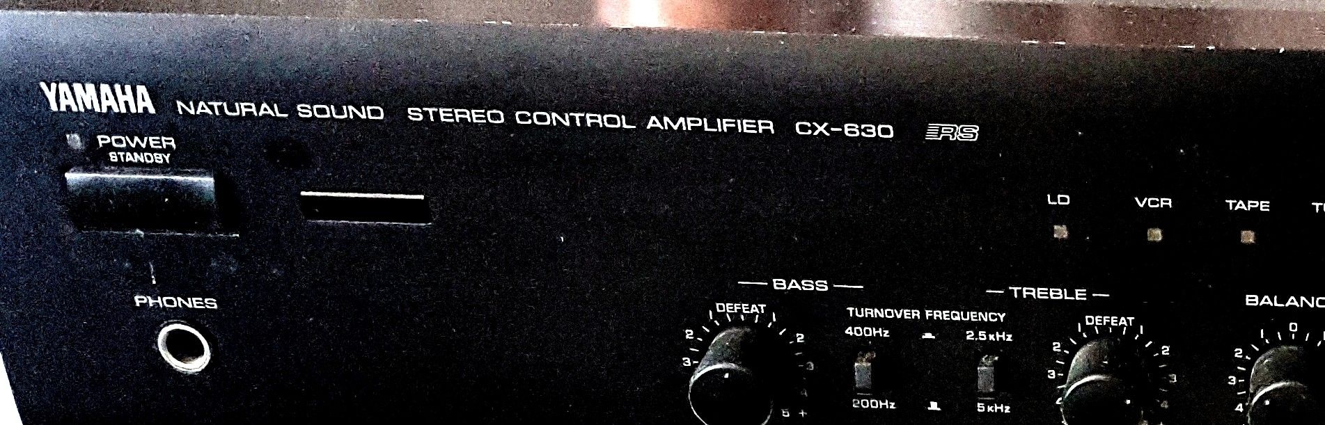 Yamaha preamp CX630