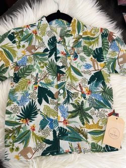 Boy Button Up Short Sleeve