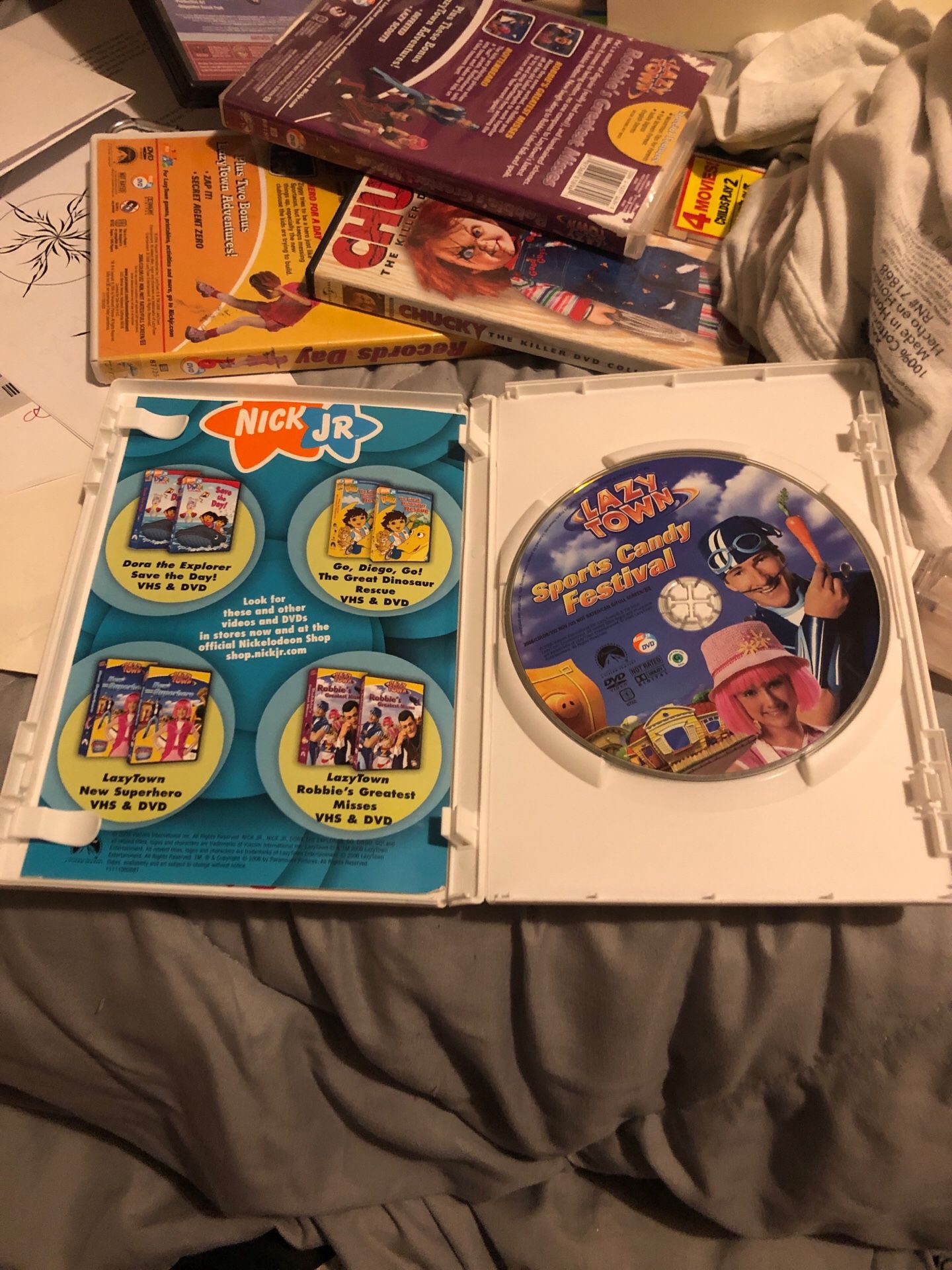 LazyTown sports candy festival