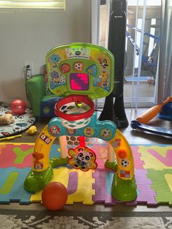 VTech Count & Win Sports Center with Basketball and Soccer Ball