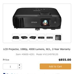 Epson PowerLite Projector