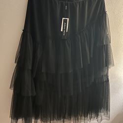 Falda Negra De Tutú