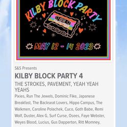 Kilby Block Party VIP Tickets And Parking Pass