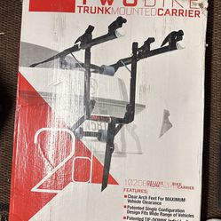 New In Box 2 Bike Trunk Mounted Carrier 