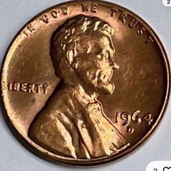 1964 D Lincoln Cent