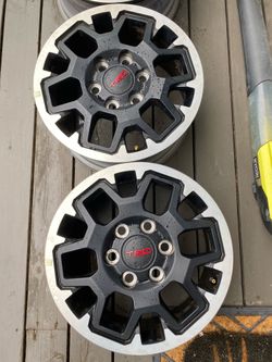 TRD 17” wheels