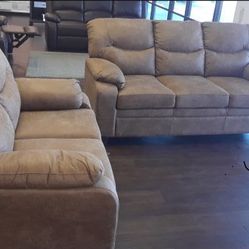 Brand New 2pc Sofa Set