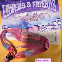 Lovers And Friends VIP Tickets  