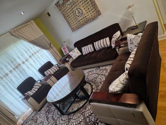 Turkish Living room and Turkish carpet and tables and tv stand