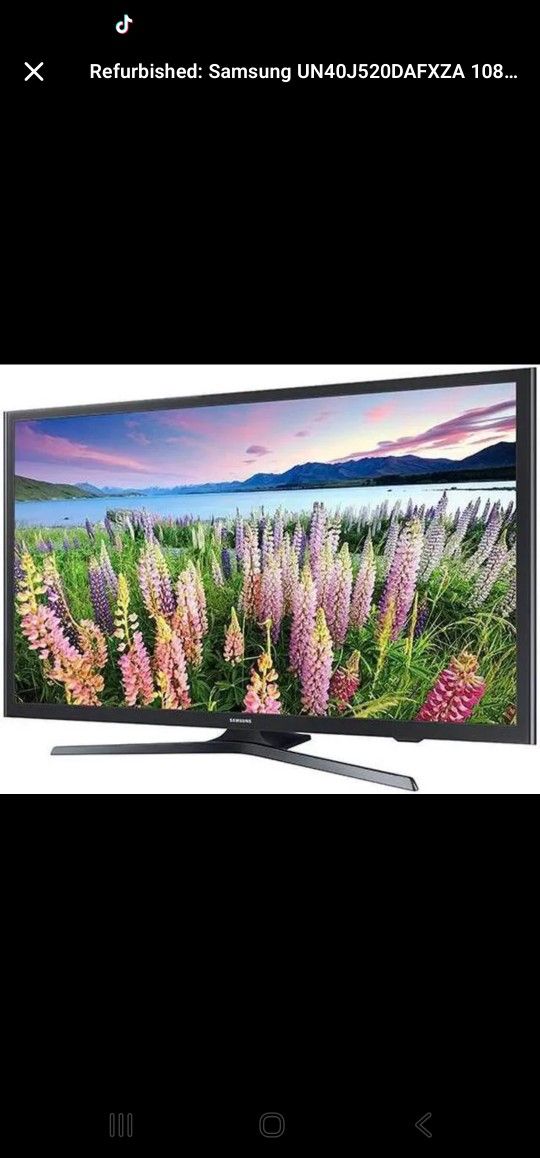 Samsung 40" Class J520D Series Full HD 1080p Smart LED TV (Model: UN40J520DAFXZA)