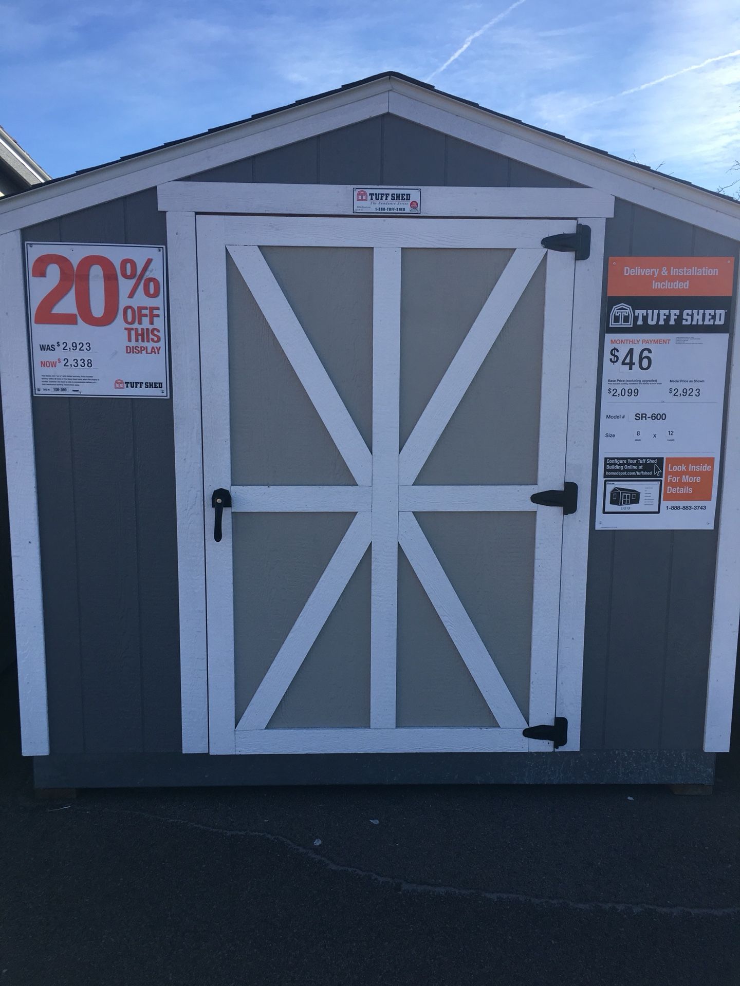 Tuff Shed Display Shed