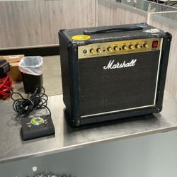Marshall DSL5 Amp w/ Foot Pedal 
