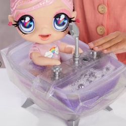 Glitter Babyz Color Change Bubbling Bathtub