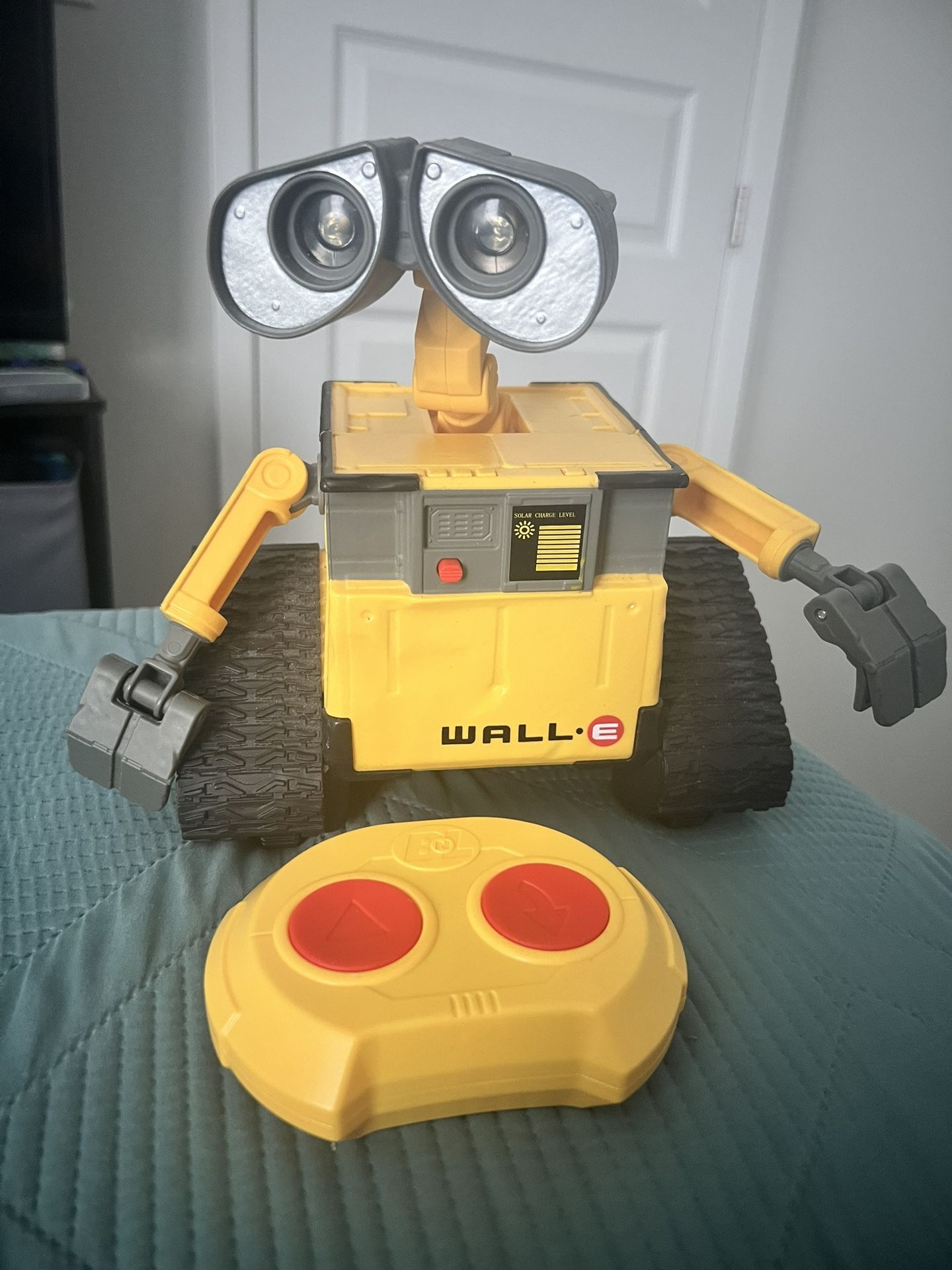 Wall-E Robot – Barely Used, With Remote – $40