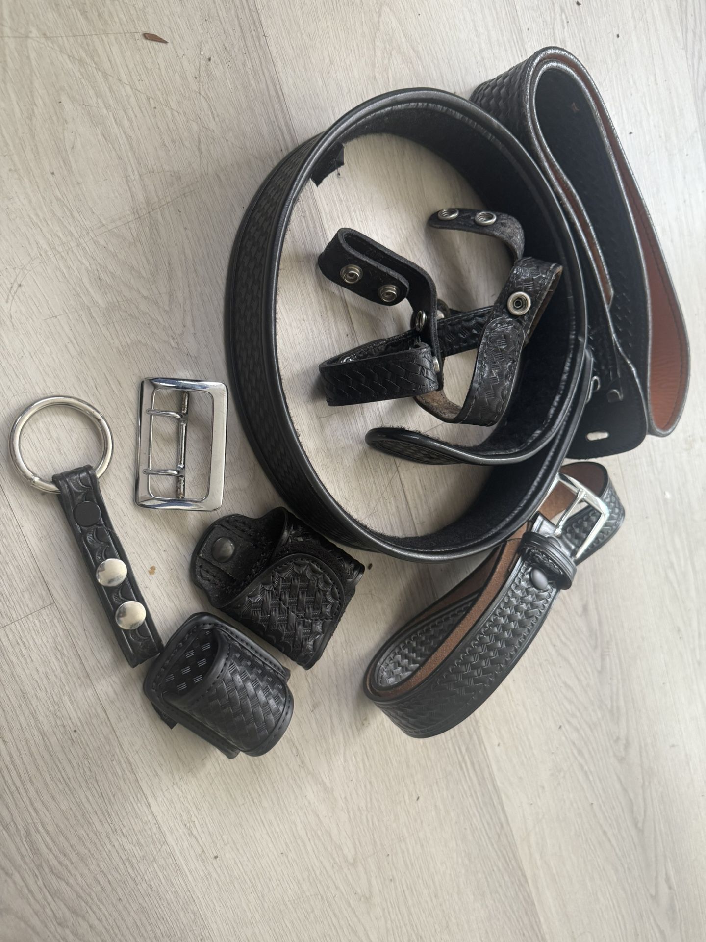 Police Belt Set/accessories