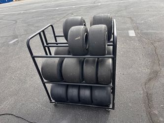 Racing Kart Tire rack