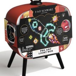 Brand New FAO Schwarz Peg Art Light Box
