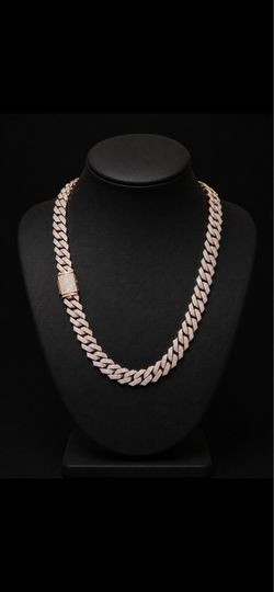 10k - 291grams - Cuban Link - Rose Gold - 15mm
