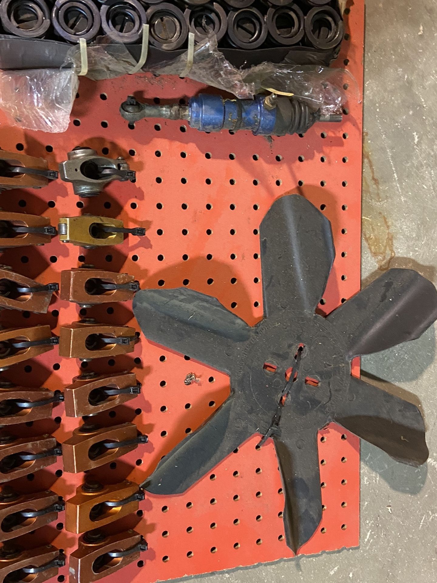 Chevy Roller Rockers Fan Blade Clutch Cylinder, Springs