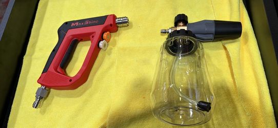 Pressure washer short wand / Foam cannon Combo $130