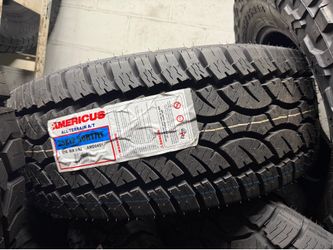 Americus tires AT Available in 35x12.50R17LT