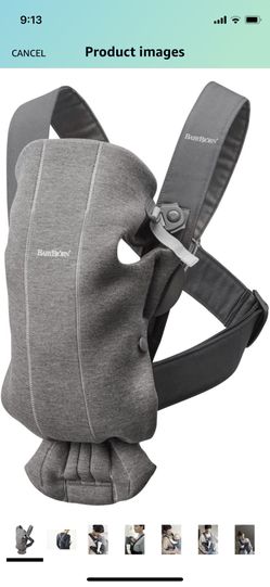 Babybjorn Mini Carrier Jersey Dark Gray Infant