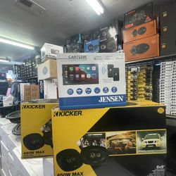 Kicker Speakers And Jensens Radio 